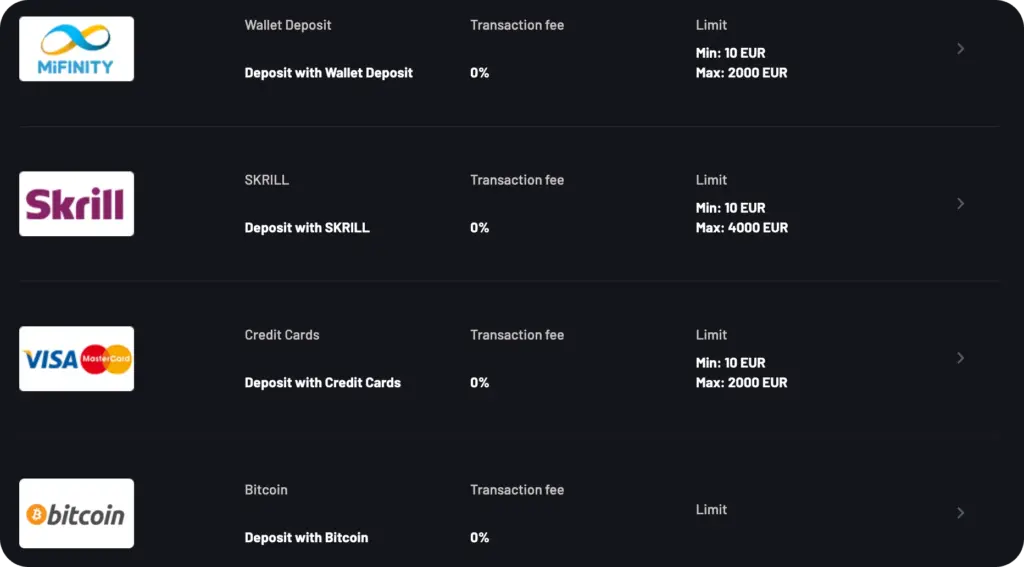 Payment Methods