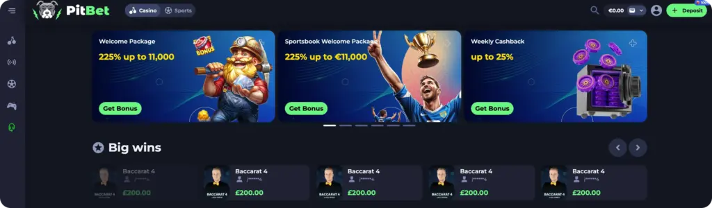 PitBet Casino UK