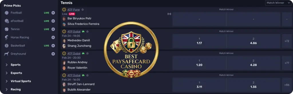 Sportsbook at PitBet casino no deposit bonus
