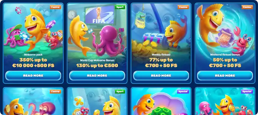 Welcome and reload bonuses at a non GamStop casino for UK players